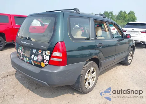 2003 Subaru Forester X from USA, damaged, VIN JF1SG63663H717733